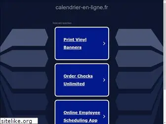 calendrier-en-ligne.fr