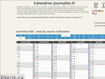 calendrier-journalier.fr