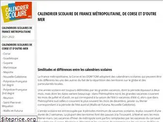 calendrier-scolaire.org