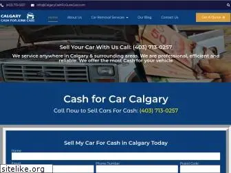 calgarycashforjunkcars.com