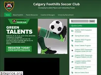 calgaryfoothillssoccer.com