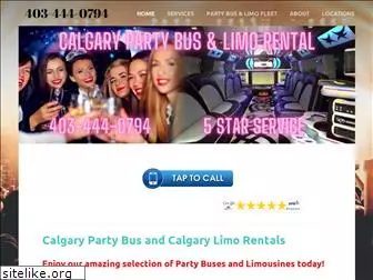 calgarypartybus.net