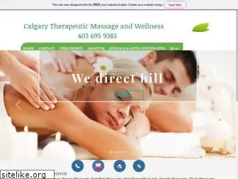 calgarytherapeuticmassage.com