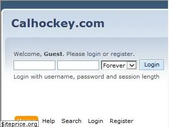 calhockey.com