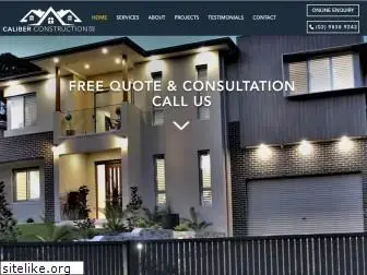 caliberconstruction.com.au