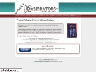 calibratorsinc.com