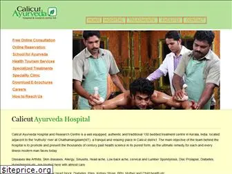 calicutayurvedahospital.com