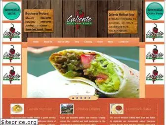 calientemexicanfood.com