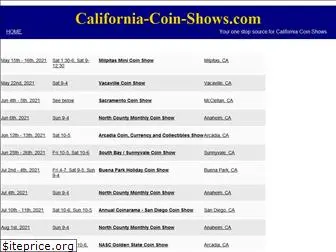 california-coin-shows.com