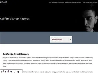 californiaarrestrecords.org