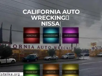californiaautowrecking.com