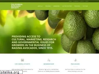 californiaavocadosociety.org