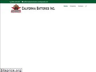 californiabatteriesinc.com