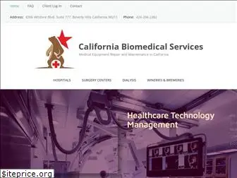 californiabiomedicalservices.com