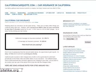 californiacarquote.com