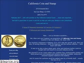 californiacoinandstamp.com