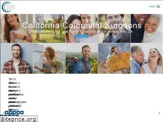 californiacolorectalsurgeons.com