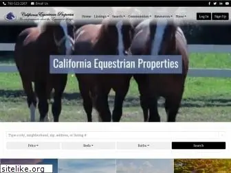 californiaequestrianproperties.com