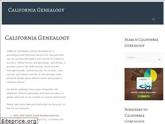 californiagenealogy.org