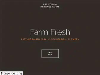 californiaheritagefarms.com