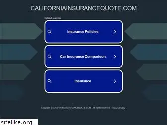 californiainsurancequote.com