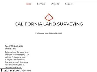 californialandsurveying.net