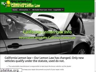 californialemonlaw.info