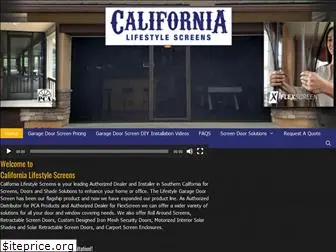 californialifestylescreens.com