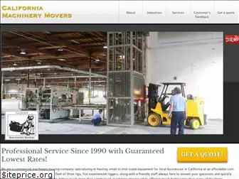 californiamachinerymovers.com