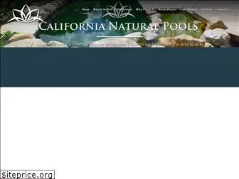 californianaturalpools.com