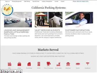 californiaparkingsystems.com