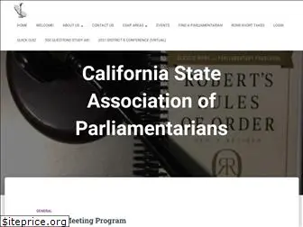 californiaparliamentarians.org