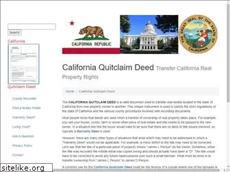 californiaquitclaimdeed.com