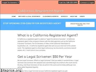 californiaregisteredagent.net