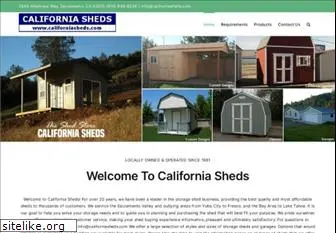 californiasheds.com