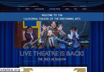 californiatheatre.net