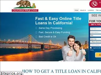 californiatitleloans.org