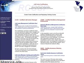 callcentercertification.com