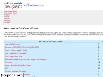 callcentrevoice.com