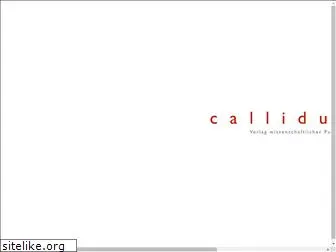 callidusverlag.com