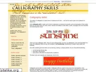 calligraphy-skills.com