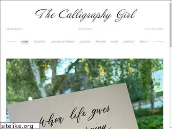 calligraphygirl.com