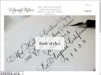 calligraphykatrina.com