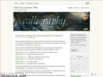 www.calligraphypen.wordpress.com