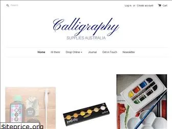 calligraphysuppliesaustralia.com