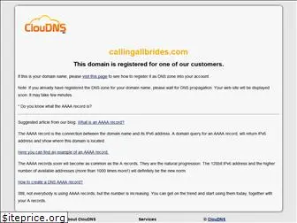 callingallbrides.com