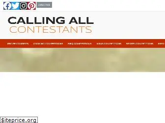 callingallcontestants.com