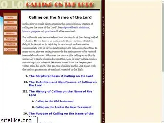 callingonthelord.org