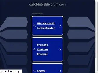 callofdutyeliteforum.com