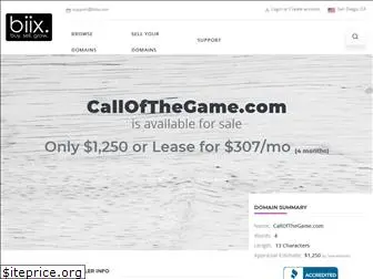 callofthegame.com